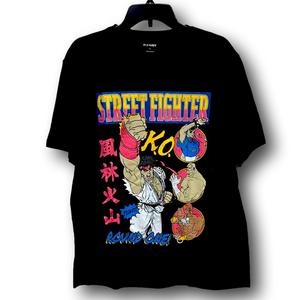 Street Fighter Ryu, Chun Li, Sagat & Dhalsim Graphic T-Shirt - Size XL - NWT